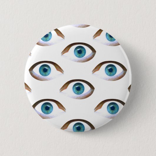 blaue Augen Button (Vorderseite)