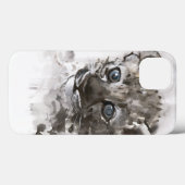 Blaue Augen Case-Mate iPhone Hülle (Rückseite (Horizontal))