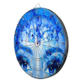 Blaue Augen Dartscheibe (Vorderseite rechts)
