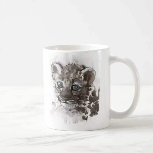 Blaue Augen Kaffeetasse (Rechts)