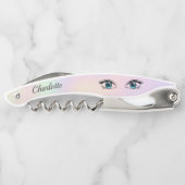 Blaue Augen Kellnermesser (Rückseite)