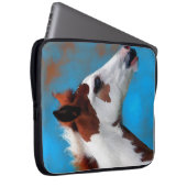 blaue Augen Laptopschutzhülle (Vorne Rechts)