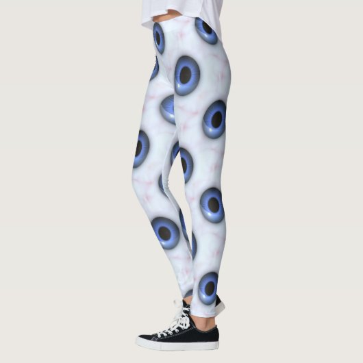blaue Augen Leggings (Links)