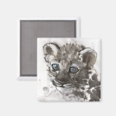 Blaue Augen Magnet (Vorderseite/Rückseite)
