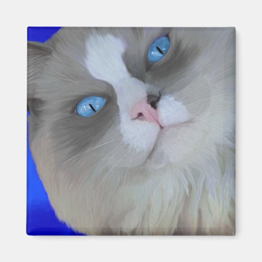 Blaue Augen Magnet (Vorne)