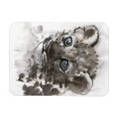 Blaue Augen Magnet (Horizontal)