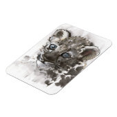 Blaue Augen Magnet (Linke Seite)