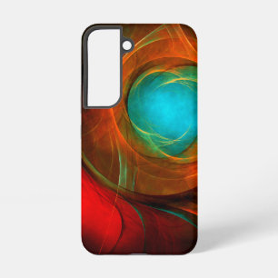 Blaue-Augen-Moderne-Abstrakte-Fine-Art-Kühle-Muste Samsung Galaxy Hülle