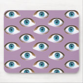 blaue Augen Mousepad (Vorne)