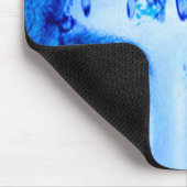 Blaue Augen Mousepad (Ecke)