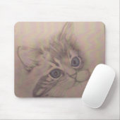 Blaue Augen Mousepad (Mit Mouse)