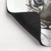 Blaue Augen Mousepad (Ecke)