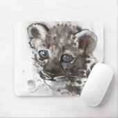 Blaue Augen Mousepad (Mit Mouse)