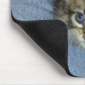 Blaue Augen Mousepad (Ecke)