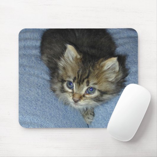 Blaue Augen Mousepad (Mit Mouse)
