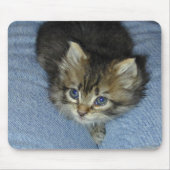 Blaue Augen Mousepad (Vorne)