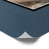 Blaue Augen Poster (Ecke)