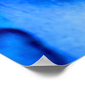 Blaue Augen Poster (Ecke)