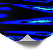 Blaue Augen Poster (Ecke)