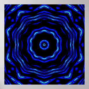 Blaue Augen Poster
