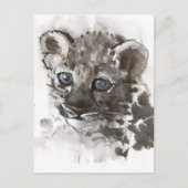 Blaue Augen Postkarte (Vorderseite)