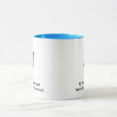 Blaue Augen Tasse (Zentrum)