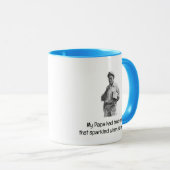 Blaue Augen Tasse (VorderseiteRechts)