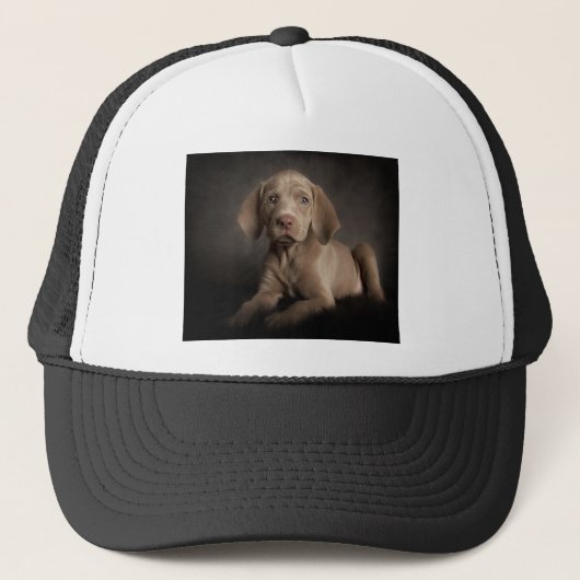 Blaue Augen Truckerkappe (Vorderseite)