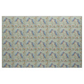 Blaue australische Kingfischarten und Eukalyptus-B Stoff (Fat Quarter (45,7 x 55,9 cm))