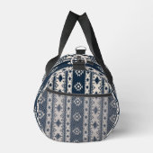 Blaue Aztec Print Cut Sew Tasche (Rechts)