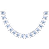 Blaue Babybärenjagdflagge Wimpelkette (Alle)