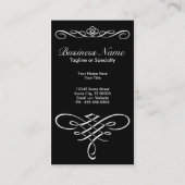 Blaue Babyflasche Visitenkarte (Rückseite)