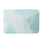 Blaue Badematte (Vorderseite)