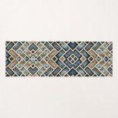 blaue Balance Yogamatte (Vorderseite (Horizontal))