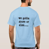 Blaue Bälle T-Shirt (Rückseite)