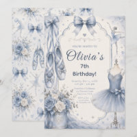 Blaue Ballett-Tutu-Party