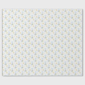 Blaue Balloons Geschenkpapier (Flach)