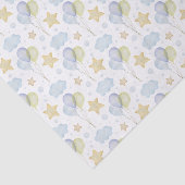 Blaue Balloons Seidenpapier (Ausschnitt)