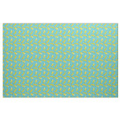 Blaue Bananen Stoff (Fat Quarter (45,7 x 55,9 cm))