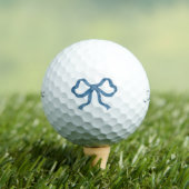 Blaue Band-Schleife Golfball (Insitu T-Shirt)