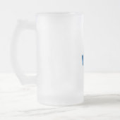 Blaue Bank-eisige Tasse (Links)