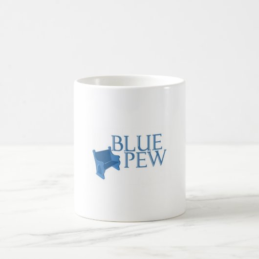 Blaue Bank-Tasse Kaffeetasse (Mittel)