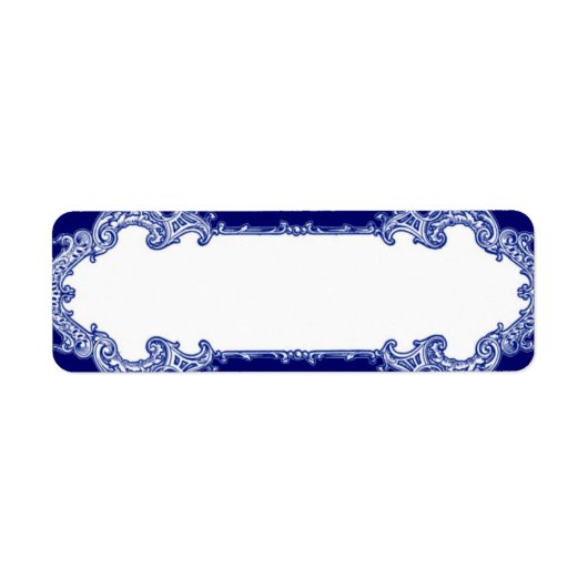 Blaue Barock-Rand (Vorne)