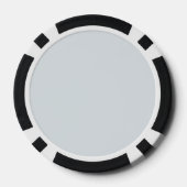 Blaue Bart Manier des Lebens Pokerchips (Rückseite)