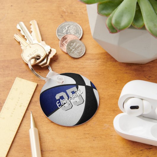 Blaue Basketball Schlüsselanhänger (Schreibtisch)