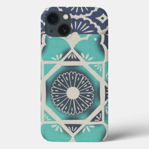 Blaue Batik-Fliese II Case-Mate iPhone Hülle