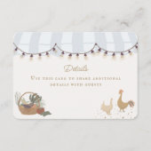 Blaue Bauern Marktwirtschaft Neuauflage Begleitkarte (Vorderseite)