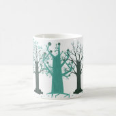 Blaue Baum-Tasse Kaffeetasse (Mittel)