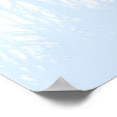 Blaue Bäume Poster (Ecke)