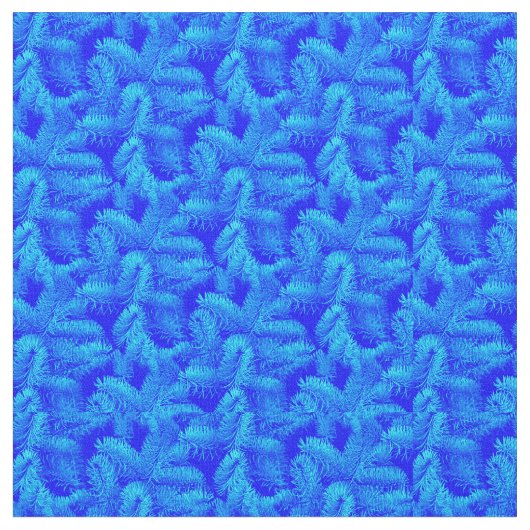 Blaue Baumwolle Stoff (Nahaufnahme)